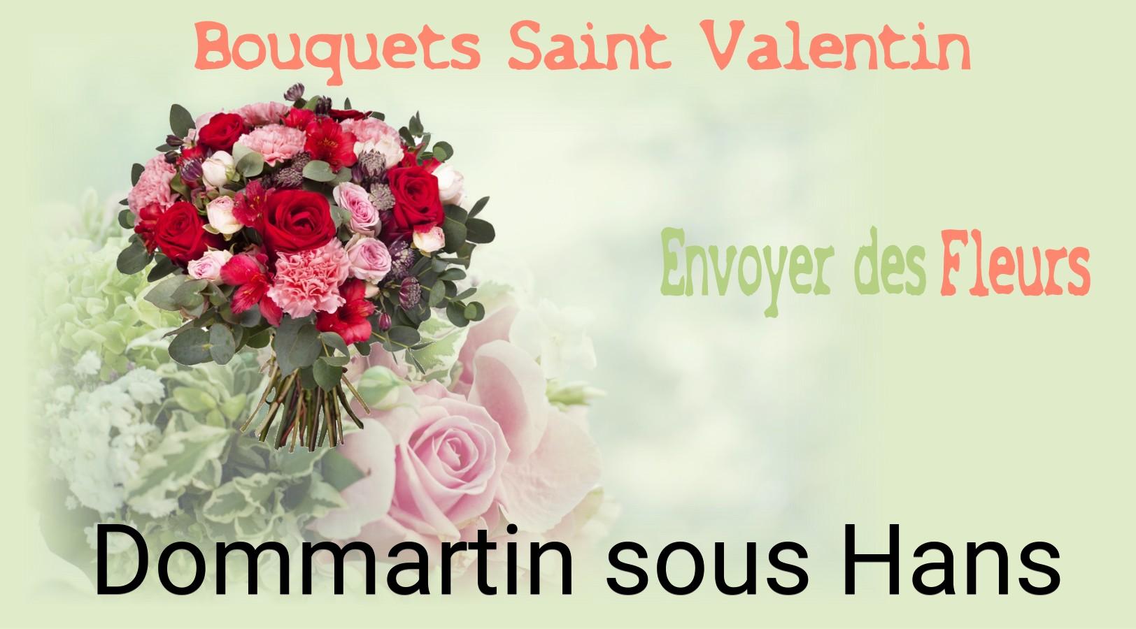 Roses de Saint-Valentin livrées à Dommartin-sous-Hans